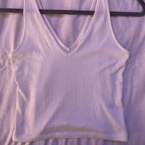 V-neck tank top